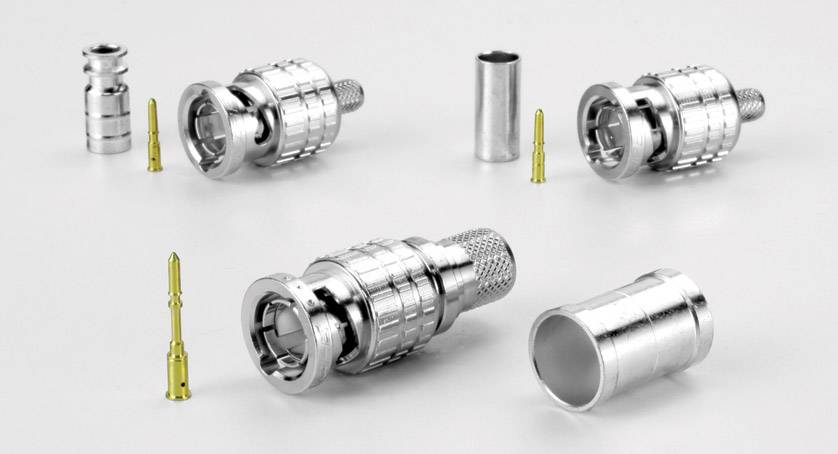 CANARE 75OHM BNC CONNECTOR BCP-B4F FOR RG59 CABLE
